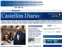Tablet Screenshot of castellondiario.com